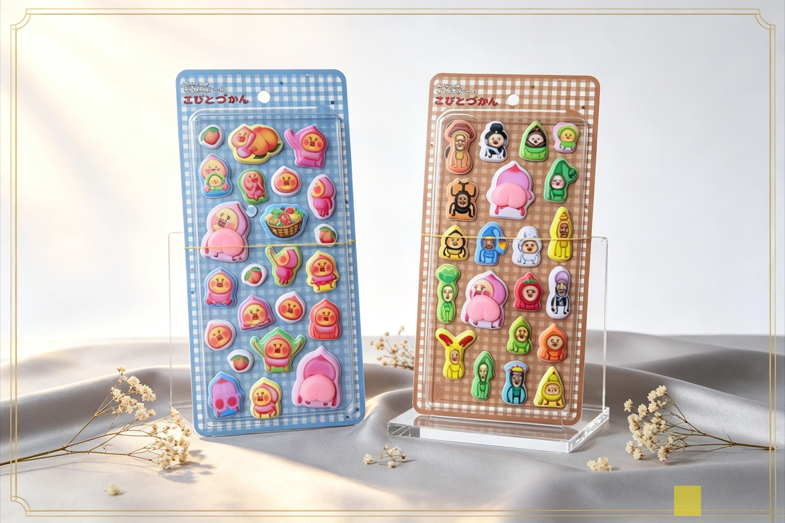 2026 New Hot Kobitos Funny Peach Butt 3D Foam Stickers Cute Aesthetic Stickers for Kids Stationery Water Bottle Phone Case Decal
2026 New Hot Kobitos Funny Peach Butt 3D Foam Stickers Cute Aesthetic Stickers for Kids Stationery Water Bottle Phone Case Decal