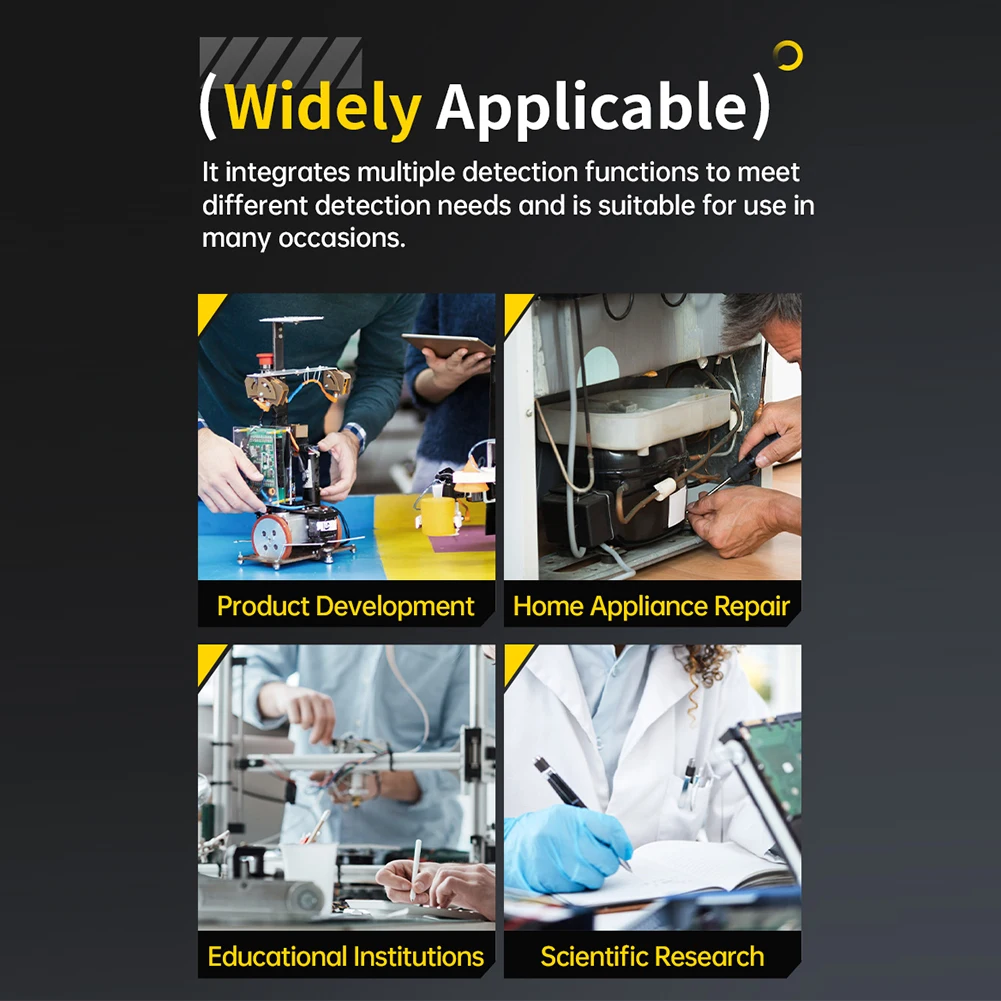 LCR-P1 Multifunctional Electronic Component Tester Diode Triode Capacitance Resistance Meter For Electronic Engineers
LCR-P1 Multifunctional Electronic Component Tester Diode Triode Capacitance Resistance Meter For Electronic Engineers