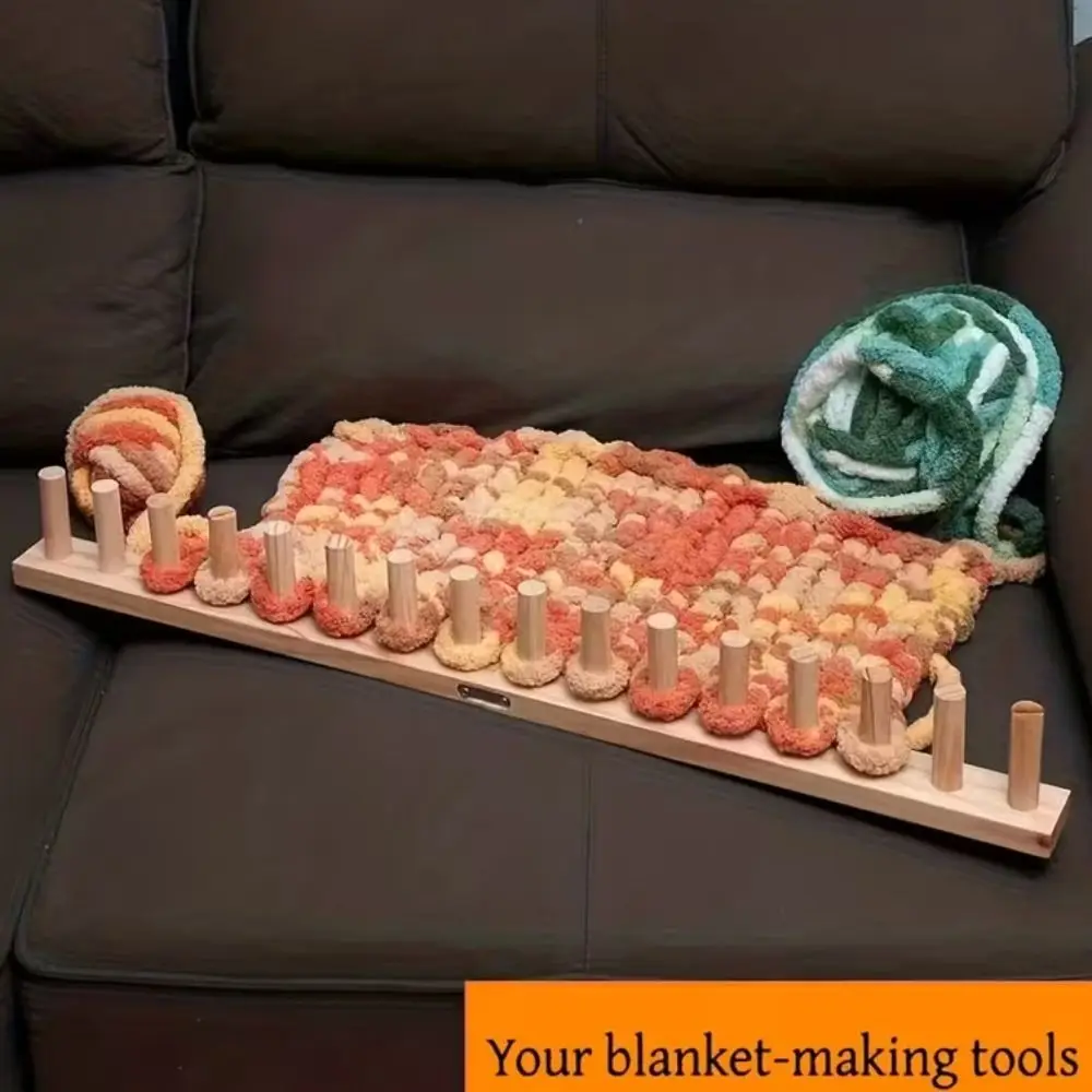 Adjustable Chunky Blanket Loom Kit Handmade Craft Multi-Size Knitting Loom Frame with Installation Tools Hand Knitting Tool
Adjustable Chunky Blanket Loom Kit Handmade Craft Multi-Size Knitting Loom Frame with Installation Tools Hand Knitting Tool