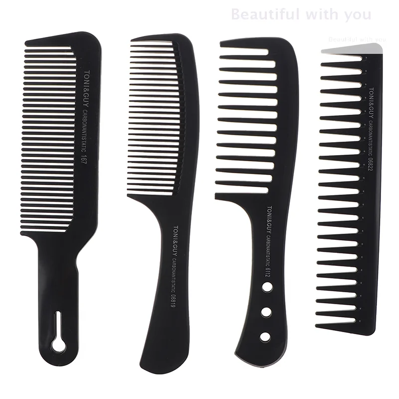 Portable Black Wide Tooth Comb Black Plastic Heat-resistant Barber Comb For Hair Styling Tool
Portable Black Wide Tooth Comb Black Plastic Heat-resistant Barber Comb For Hair Styling Tool