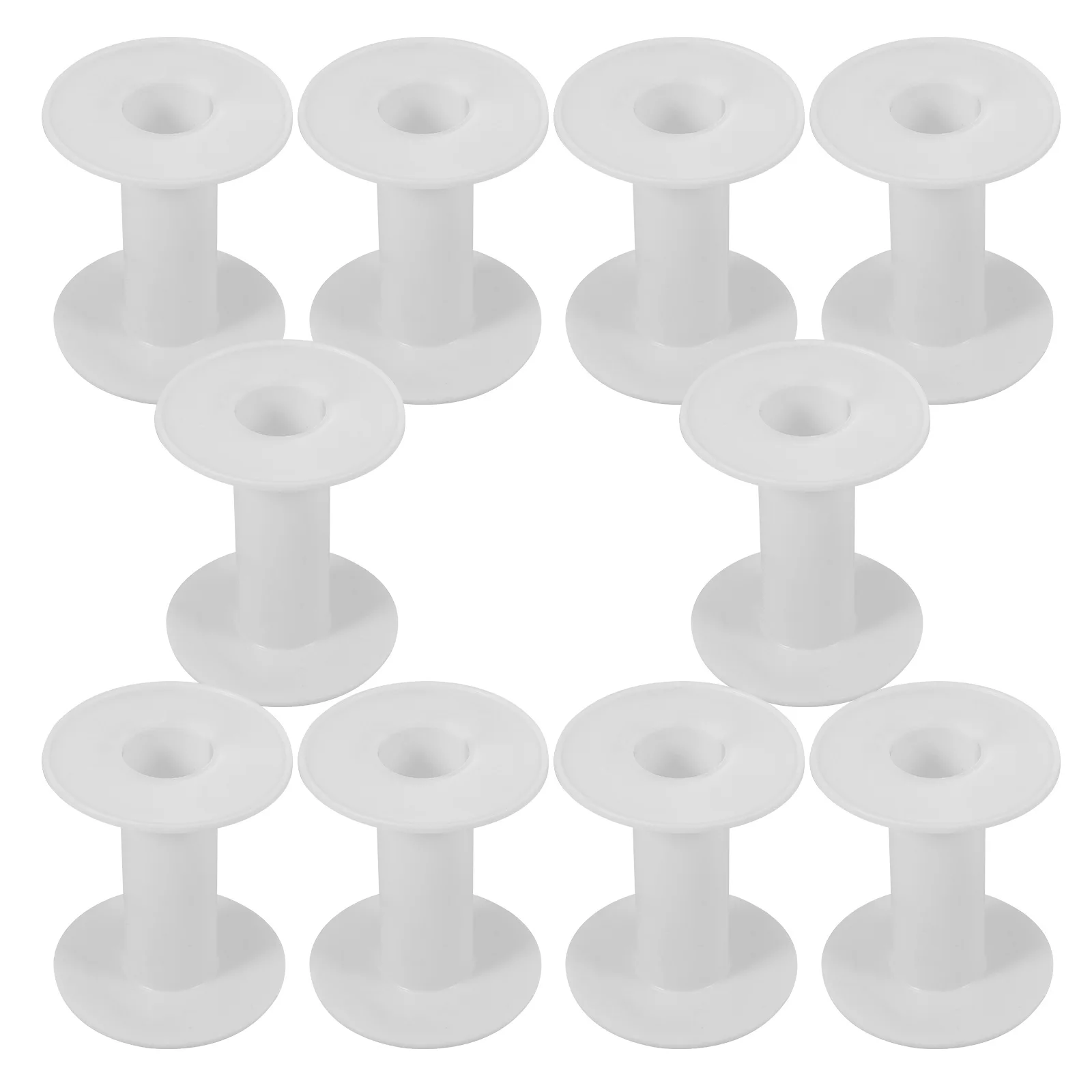 10 Pcs Plastic Spools Empty Thread Reels Durable Compact DIY Craft Supplies Large Diameter Floss Bobbins Wire Weaving
10 Pcs Plastic Spools Empty Thread Reels Durable Compact DIY Craft Supplies Large Diameter Floss Bobbins Wire Weaving