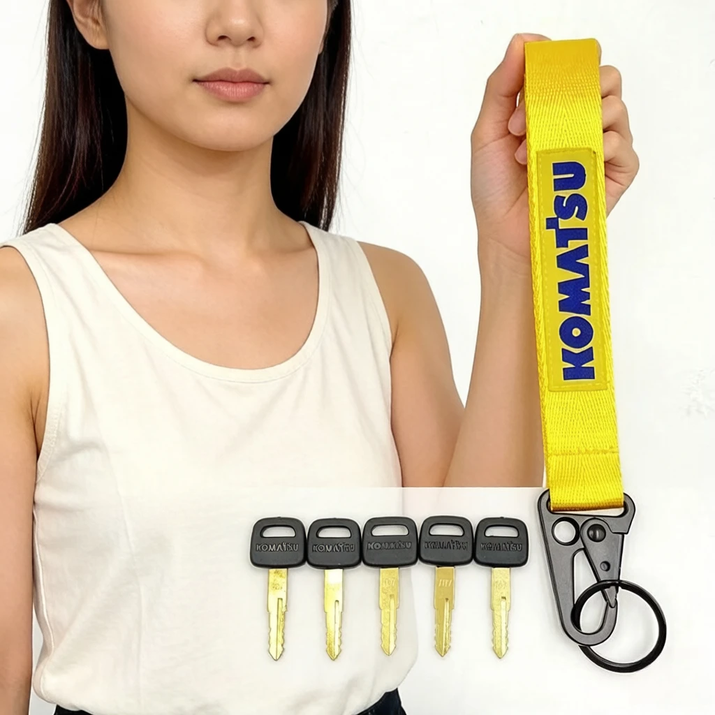 Excavator Parts Start Keywith keychain Ignition Starting Key Side Door Key 787 for KOMATSU PC60 PC70 PC80 PC130 PC200 -5-6
Excavator Parts Start Keywith keychain Ignition Starting Key Side Door Key 787 for KOMATSU PC60 PC70 PC80 PC130 PC200 -5-6