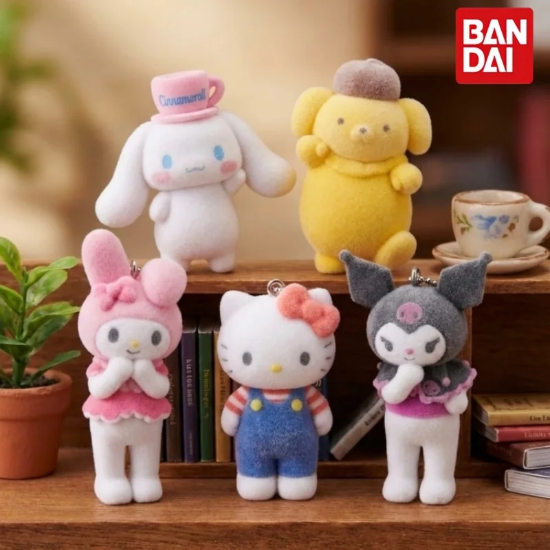Bandai Sanrio Characters Flocked Keychain Gashapon Capsule Toy Pendant Hello Kitty Kuromi Cinnamoroll My Melody Pompompurin
Bandai Sanrio Characters Flocked Keychain Gashapon Capsule Toy Pendant Hello Kitty Kuromi Cinnamoroll My Melody Pompompurin