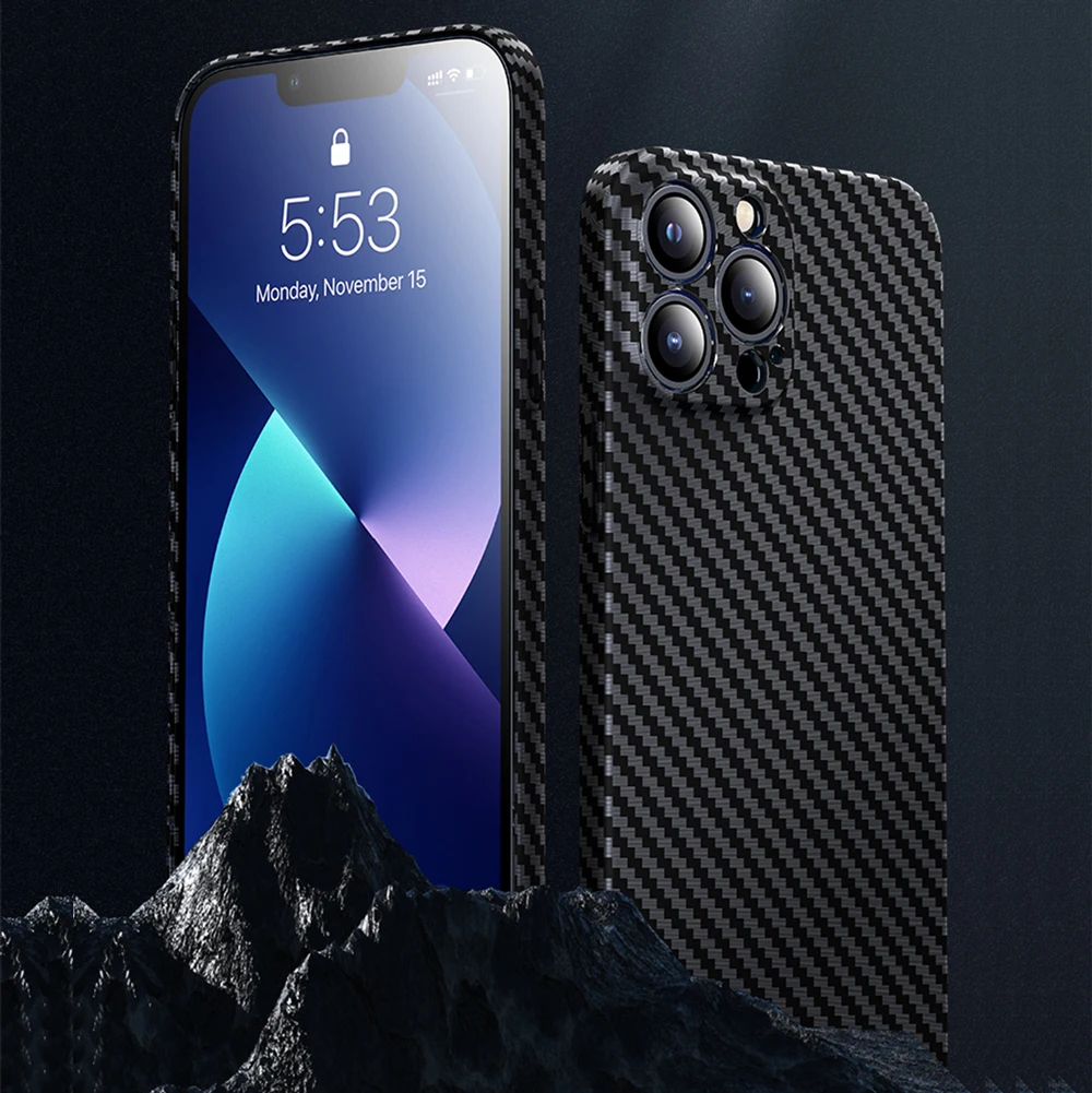 Carbon fiber Hard Case for iPhone 13 12 11 Pro Max XS X XR Ultra Thin Full Coverage Protection Anti-Knock Texture Phone Cover
Carbon fiber Hard Case for iPhone 13 12 11 Pro Max XS X XR Ultra Thin Full Coverage Protection Anti-Knock Texture Phone Cover