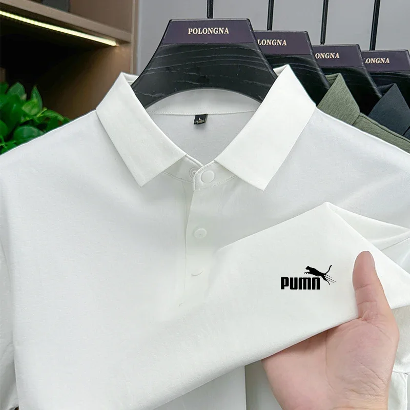 Men's High-End Fashionable Summer Polo Shirt Business Casual Comfortable Breathable Lightweight Short-Sleeved T-Shirt
Men's High-End Fashionable Summer Polo Shirt Business Casual Comfortable Breathable Lightweight Short-Sleeved T-Shirt