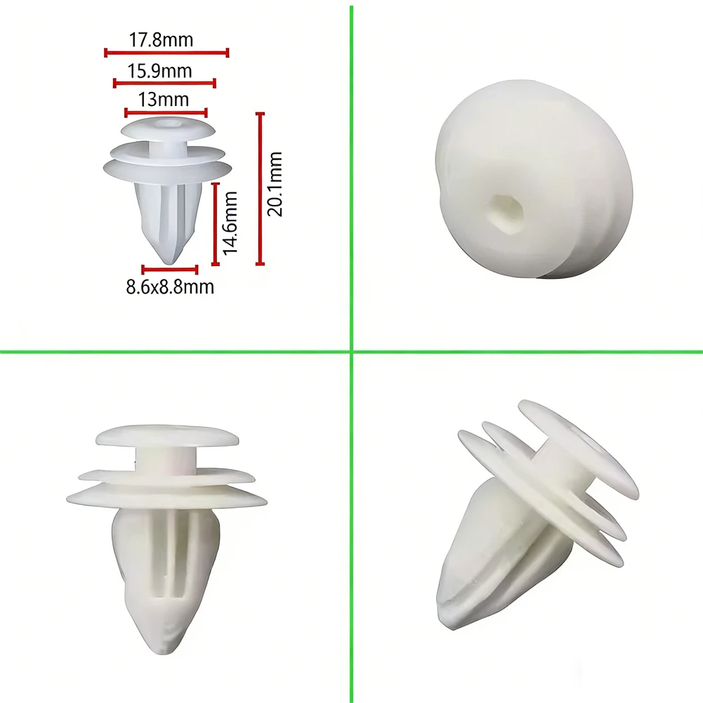 90467-10161 Door Trim Clips DIY Trim Repair Plastic Construction Tool-free Install DIY Friendly For Toyota For 4RUNNER
90467-10161 Door Trim Clips DIY Trim Repair Plastic Construction Tool-free Install DIY Friendly For Toyota For 4RUNNER