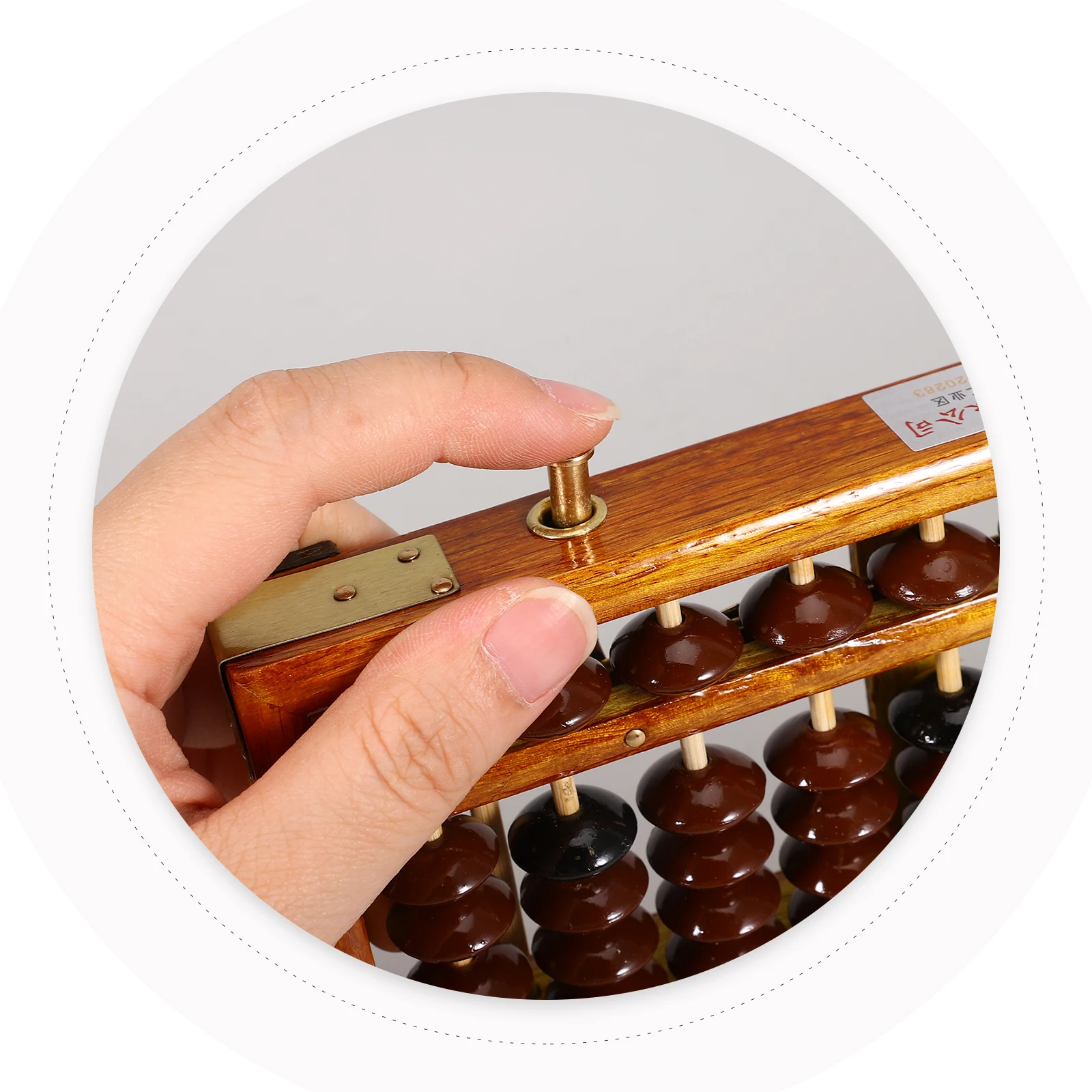 Retro 13-Column Abacus For Kids Adults Chinese Arithmetic Learning Educational Tool Portable Sturdy Reusable Chinese Bead Abacus 
Retro 13-Column Abacus For Kids Adults Chinese Arithmetic Learning Educational Tool Portable Sturdy Reusable Chinese Bead Abacus