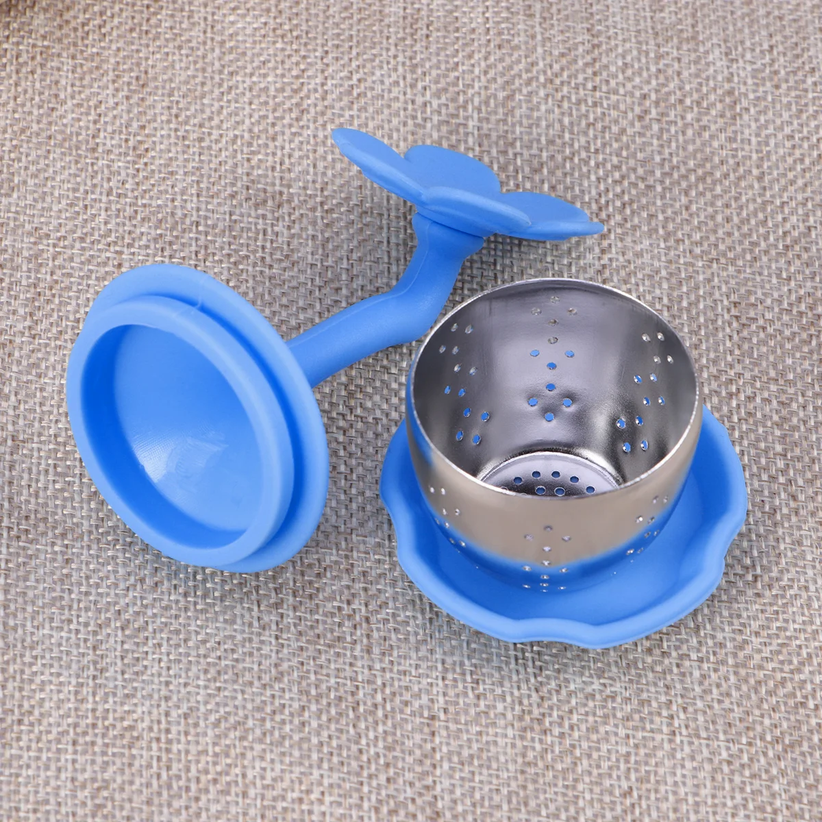 4PCS Tea Infuser Fine Mesh Strainer Stainless Steel Tea Accessories Food Grade Silicone Temperature Resistance Expand Fully
4PCS Tea Infuser Fine Mesh Strainer Stainless Steel Tea Accessories Food Grade Silicone Temperature Resistance Expand Fully