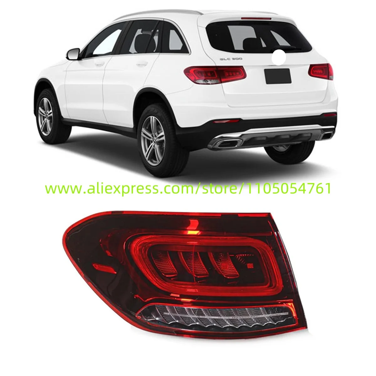 exterior taillights A2539065102 A2539065202 are suitable for the 2019-2022 M-ercedes-B-enz GLC-Class
exterior taillights A2539065102 A2539065202 are suitable for the 2019-2022 M-ercedes-B-enz GLC-Class