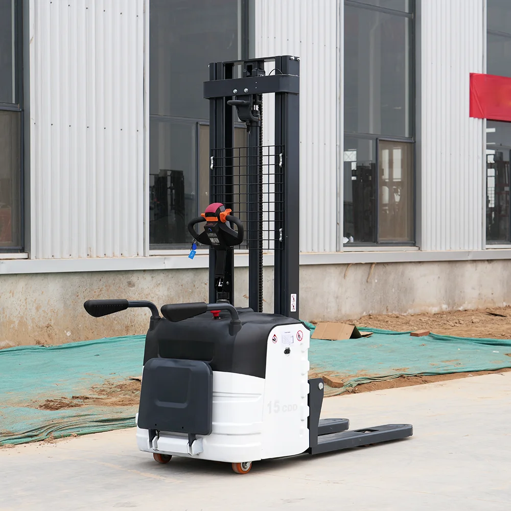 YG Hot Sale Lithium Battery Stacker 1.5 Ton 2 Ton Electric Stacker With Compact Design Narrow Aisle Use
YG Hot Sale Lithium Battery Stacker 1.5 Ton 2 Ton Electric Stacker With Compact Design Narrow Aisle Use