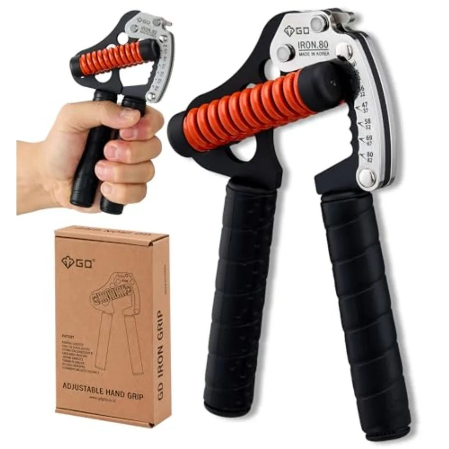 Регулируемый эспандер GD IRON GRIP для спортсменов, альпинистов, реабилитации - бесшумный, прочный, металлический, серый, для тренировки предплечий, пальцев и кистей рук
Регулируемый эспандер GD IRON GRIP для спортсменов, альпинистов, реабилитации - бесшумный, прочный, металлический, серый, для тренировки предплечий, пальцев и кистей рук