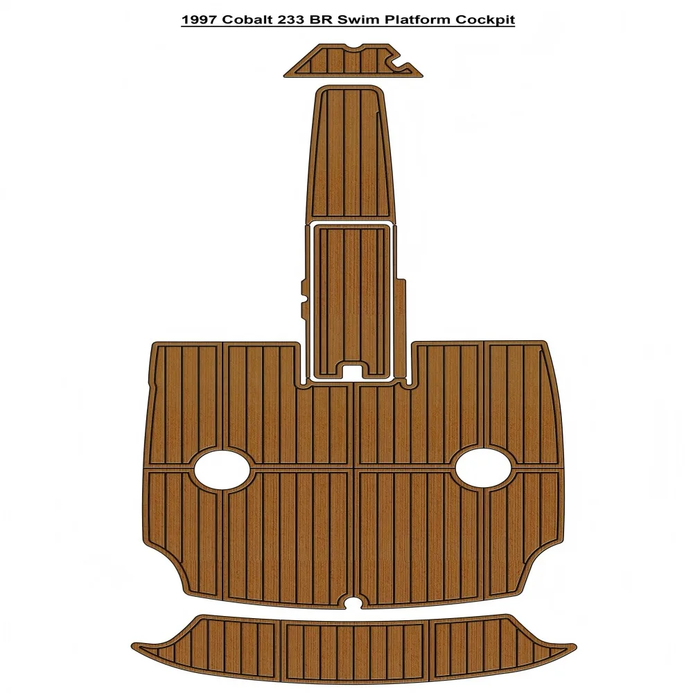 1997 Cobalt 233 BR Swim Platform Cockpit Pad Boat EVA Foam Faux Teak Deck Floor Mat Seadek Gatorstep Style Self Adhesive l45c
1997 Cobalt 233 BR Swim Platform Cockpit Pad Boat EVA Foam Faux Teak Deck Floor Mat Seadek Gatorstep Style Self Adhesive l45c
