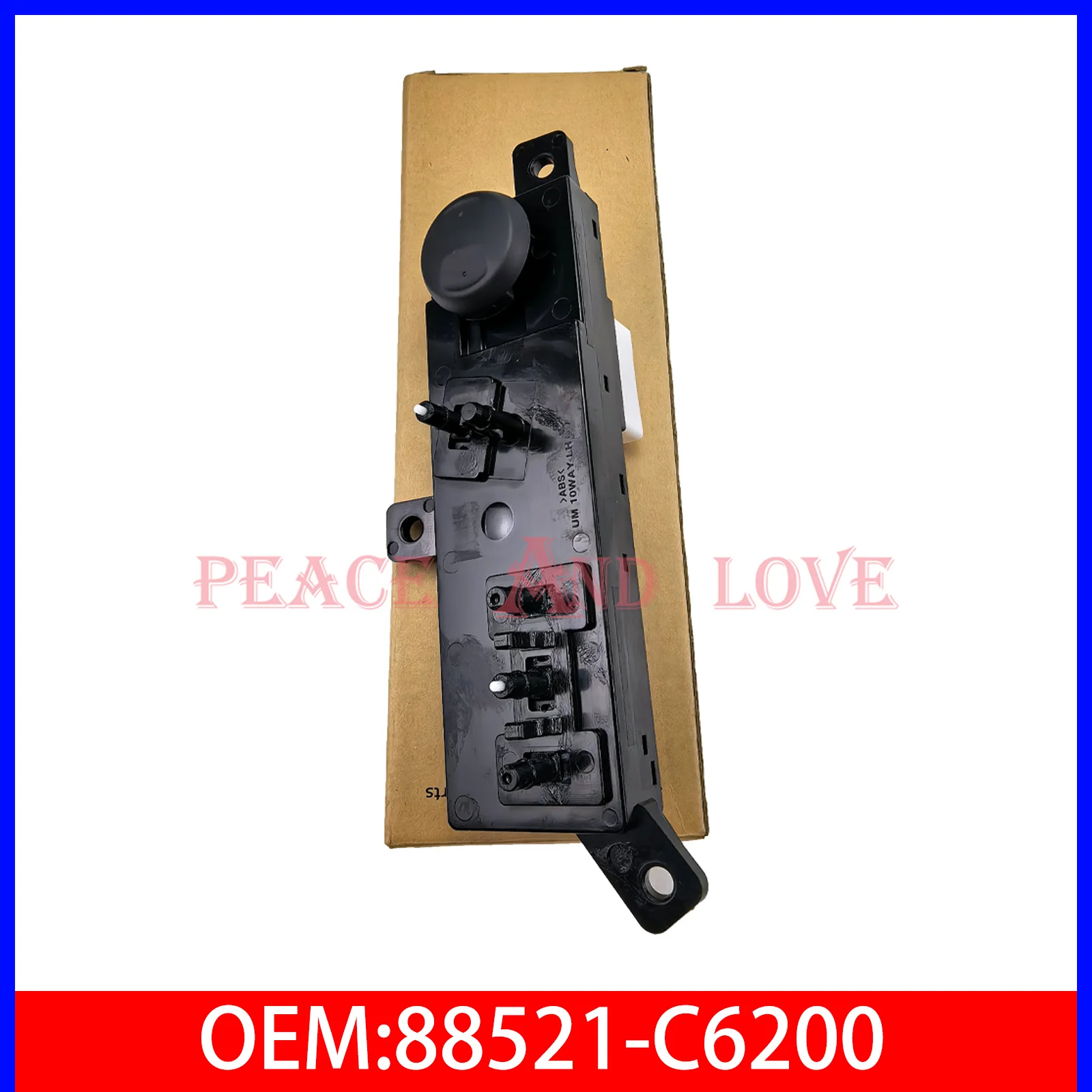 88521-C6200 Higher quality Automobile spare parts Front Left Power Seat Switch for Sorento 2016-2020 88521C6200 88521C6200
88521-C6200 Higher quality Automobile spare parts Front Left Power Seat Switch for Sorento 2016-2020 88521C6200 88521C6200