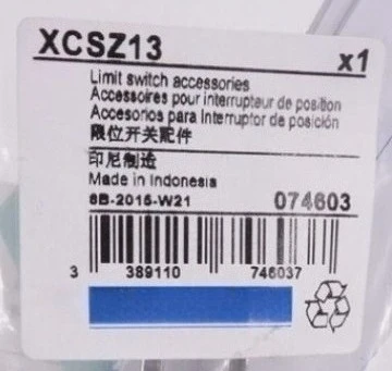 Brand New Original XCSZ13 Pivoting actuator - for plastic switch Fast delivery
Brand New Original XCSZ13 Pivoting actuator - for plastic switch Fast delivery