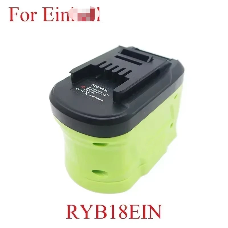 For Ein Li-ion Tool RYB18EIN Converter Adapter for Ryobi Lithium P103 P108 To for Ein 18V Li-ion Battery 4511396 4511502
For Ein Li-ion Tool RYB18EIN Converter Adapter for Ryobi Lithium P103 P108 To for Ein 18V Li-ion Battery 4511396 4511502