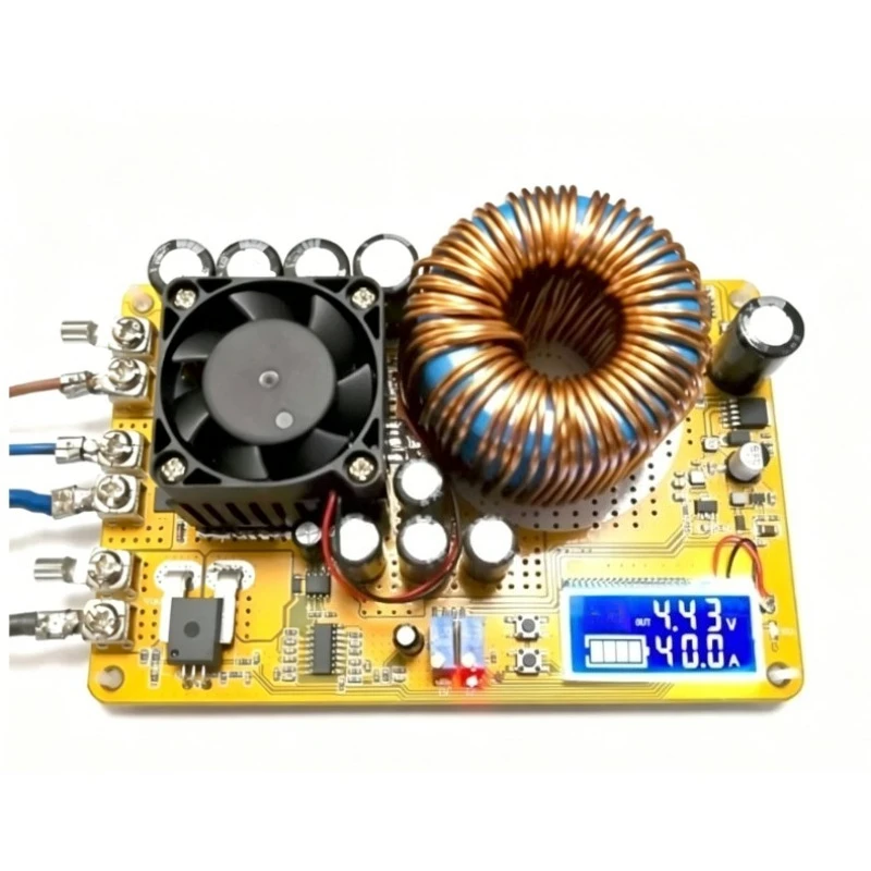 50A DC DC High-power Adjustable Step-down Power Supply Module, Constant Voltage and Constant Current, LCD Screen
50A DC DC High-power Adjustable Step-down Power Supply Module, Constant Voltage and Constant Current, LCD Screen