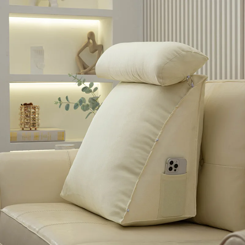 Треугольная подушка для чтения для кровати, карманы для поддержки спины для взрослых и моющийся чехол, как подушка для спины для сидения в постели
Треугольная подушка для чтения для кровати, карманы для поддержки спины для взрослых и моющийся чехол, как подушка для спины для сидения в постели