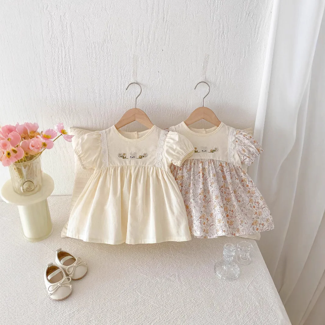 2025 New Girls Summer Dress Pure Cotton Lace Baby Dress Doll Floral Princess Skirt
2025 New Girls Summer Dress Pure Cotton Lace Baby Dress Doll Floral Princess Skirt