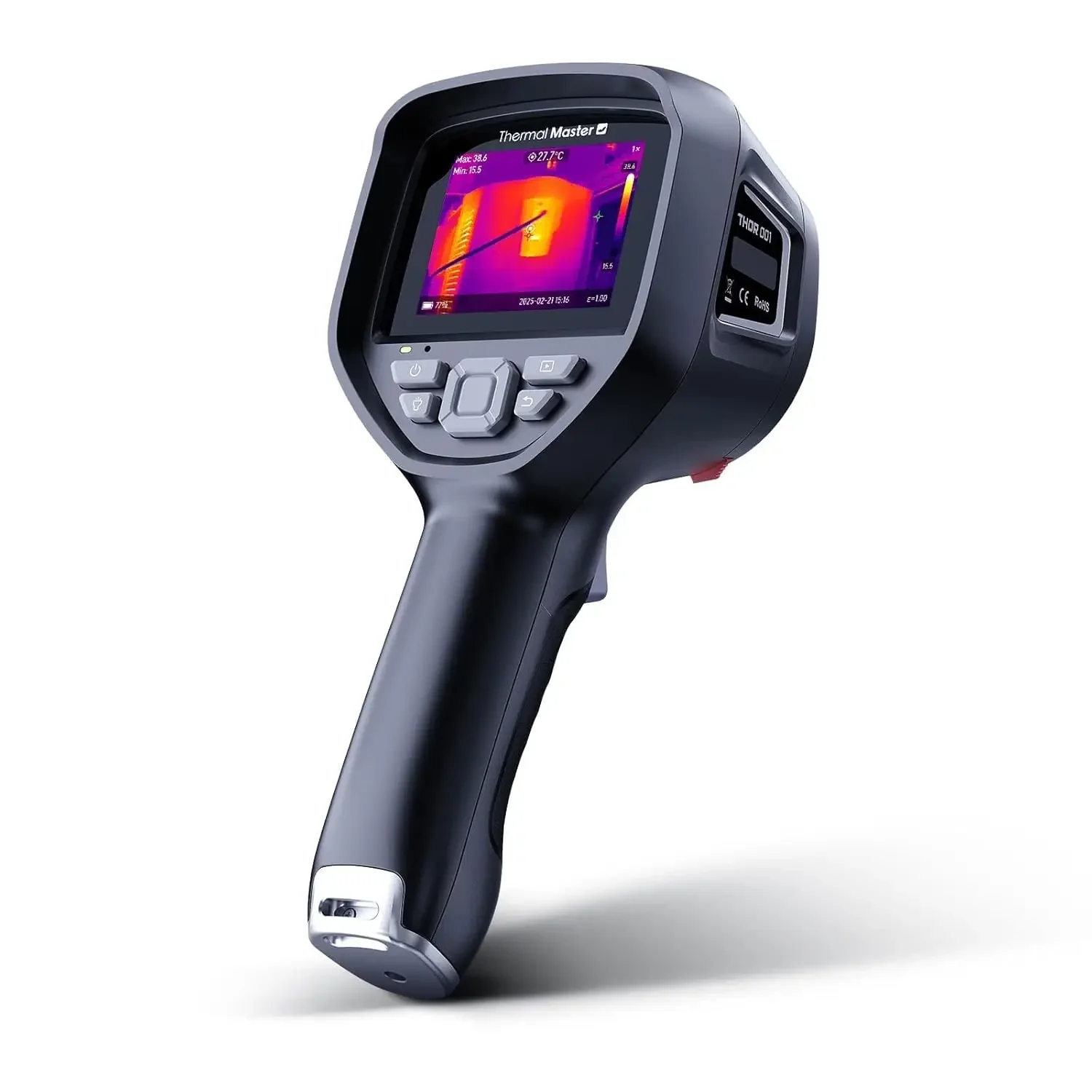 Handheld Thermal Camera, 512×384 X³IR Resolution, Thermal Imaging Camera with 2MP Visual Camera, 640×480 3.5" IPS Screen Thermal
Handheld Thermal Camera, 512×384 X³IR Resolution, Thermal Imaging Camera with 2MP Visual Camera, 640×480 3.5" IPS Screen Thermal