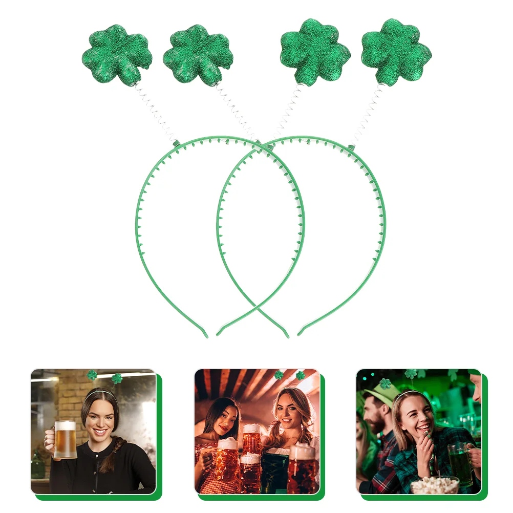 2 Pcs Shamrock Headband Saint Patrick Day Headdress Festival Party Hats Green Headpiece Hair Accessories St Patricks Day
2 Pcs Shamrock Headband Saint Patrick Day Headdress Festival Party Hats Green Headpiece Hair Accessories St Patricks Day