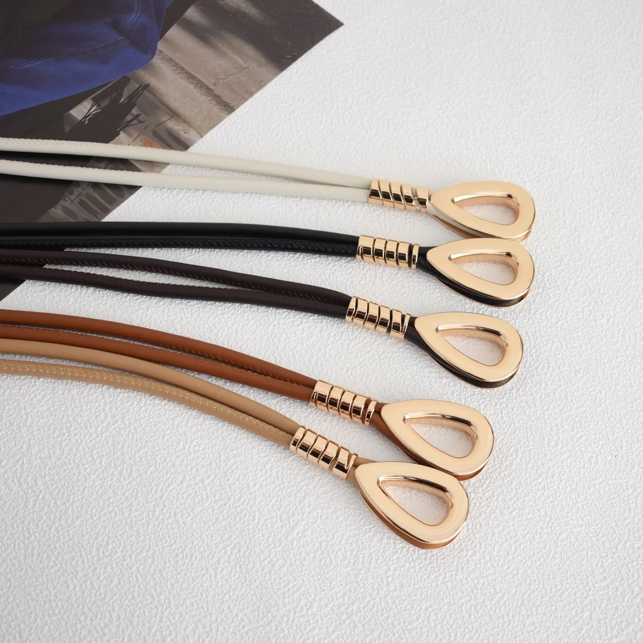 Fashionable Women Belt High Quality Tie Waist Rope for Dresses Sweaters Coats Long Decoration
Fashionable Women Belt High Quality Tie Waist Rope for Dresses Sweaters Coats Long Decoration