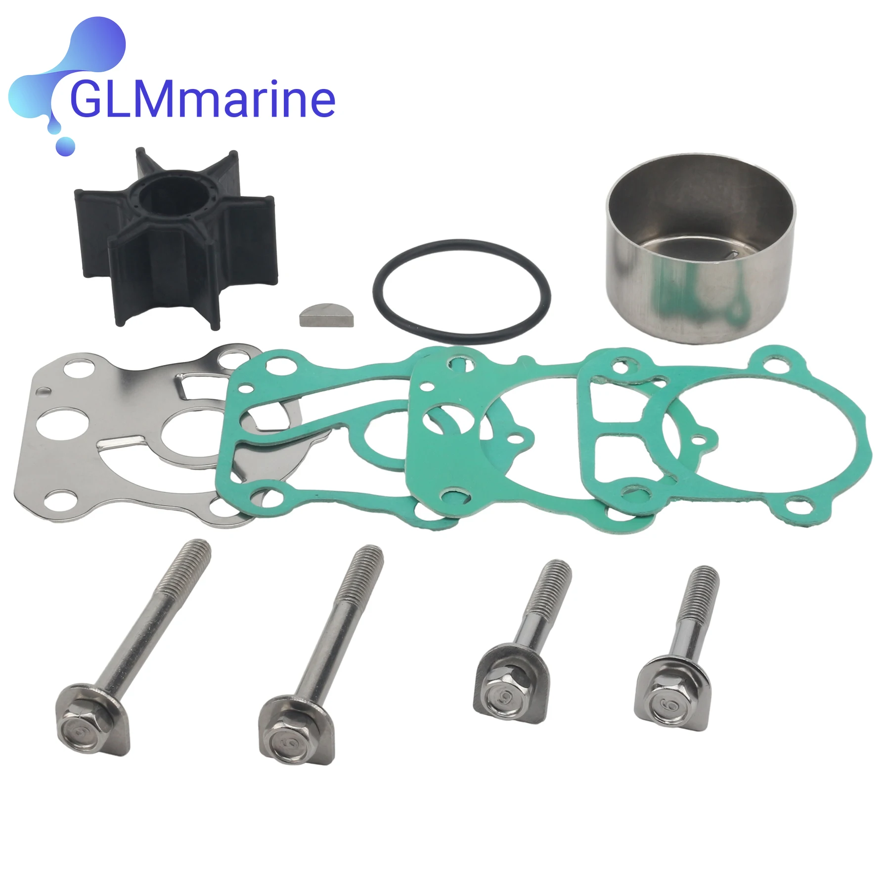Water Pump Impeller Repair Kit Fits for Yamaha 2 Stroke Outboard 60 to 90 HP C80 Motors 692-W0078-00 692-W0078-A0 18-3370
Water Pump Impeller Repair Kit Fits for Yamaha 2 Stroke Outboard 60 to 90 HP C80 Motors 692-W0078-00 692-W0078-A0 18-3370
