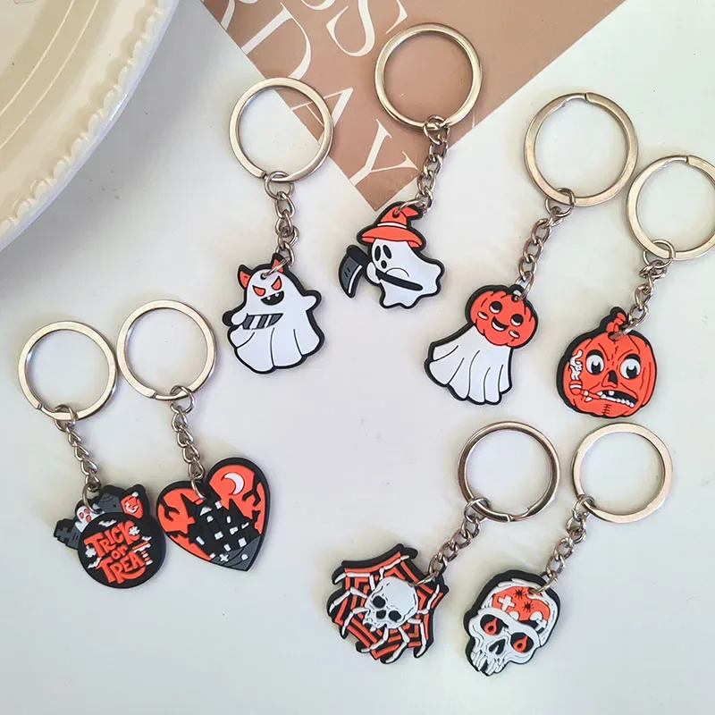 8pc Cute PVC Halloween Key Chain Car KeyRing Bag Pendant Art Course Souvenir Women Men Party Favors Gift for Child
8pc Cute PVC Halloween Key Chain Car KeyRing Bag Pendant Art Course Souvenir Women Men Party Favors Gift for Child