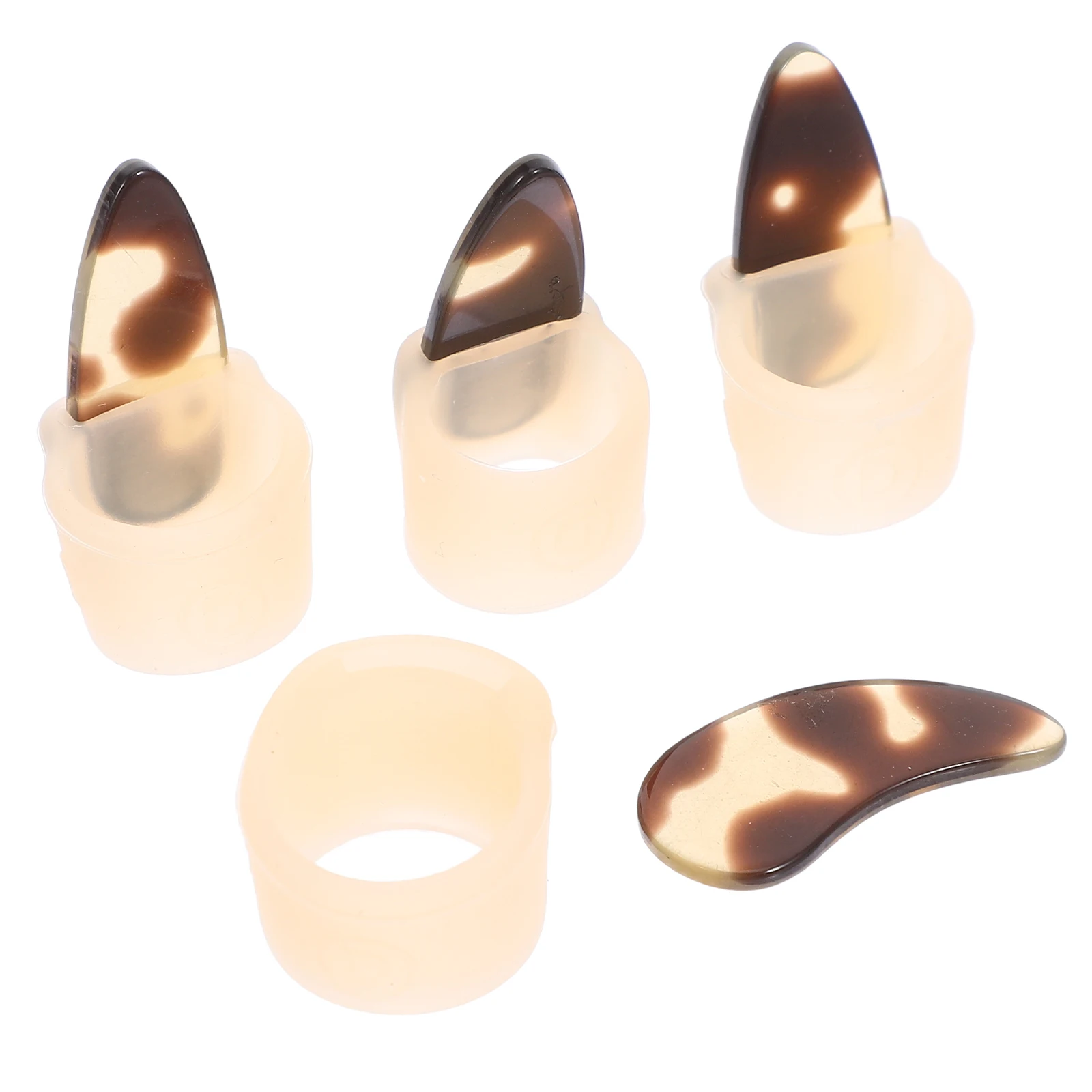 8pcs Guzheng Protectors Silicone Covers Beige Reusable Medium Nail Protection Covers For Guzheng Hand Practice
8pcs Guzheng Protectors Silicone Covers Beige Reusable Medium Nail Protection Covers For Guzheng Hand Practice