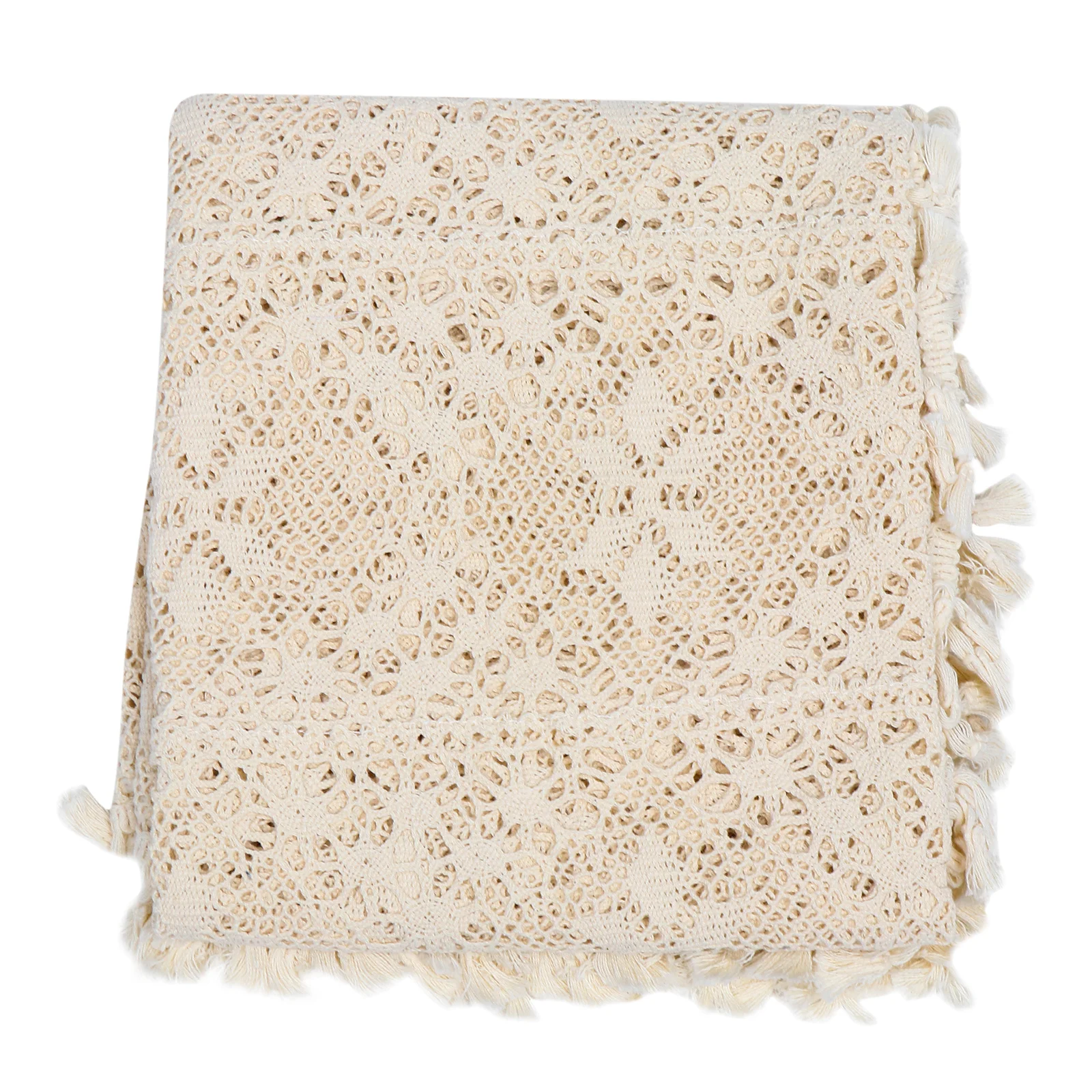 1pc Hollow-Out Tablecloth Pastoral Style Lightweight Washable Dining Table Cover Knitted Cotton Thread Cloth For Home Decor
1pc Hollow-Out Tablecloth Pastoral Style Lightweight Washable Dining Table Cover Knitted Cotton Thread Cloth For Home Decor