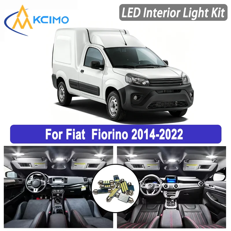 Canbus New Car LED Interior Light Kit For Fiat Fiorino 2014-2022 Led Bulbs Car interior accessories
Canbus New Car LED Interior Light Kit For Fiat Fiorino 2014-2022 Led Bulbs Car interior accessories