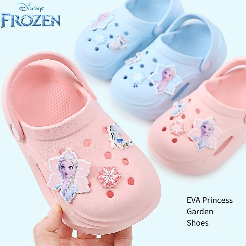 Frozen Elsa Hole Slippers Cute Girl Disney New Summer Outdoor Soft Wear-Resistant Beach Shoes Anti-Slip Cartoon Baotou Slippers
Frozen Elsa Hole Slippers Cute Girl Disney New Summer Outdoor Soft Wear-Resistant Beach Shoes Anti-Slip Cartoon Baotou Slippers
