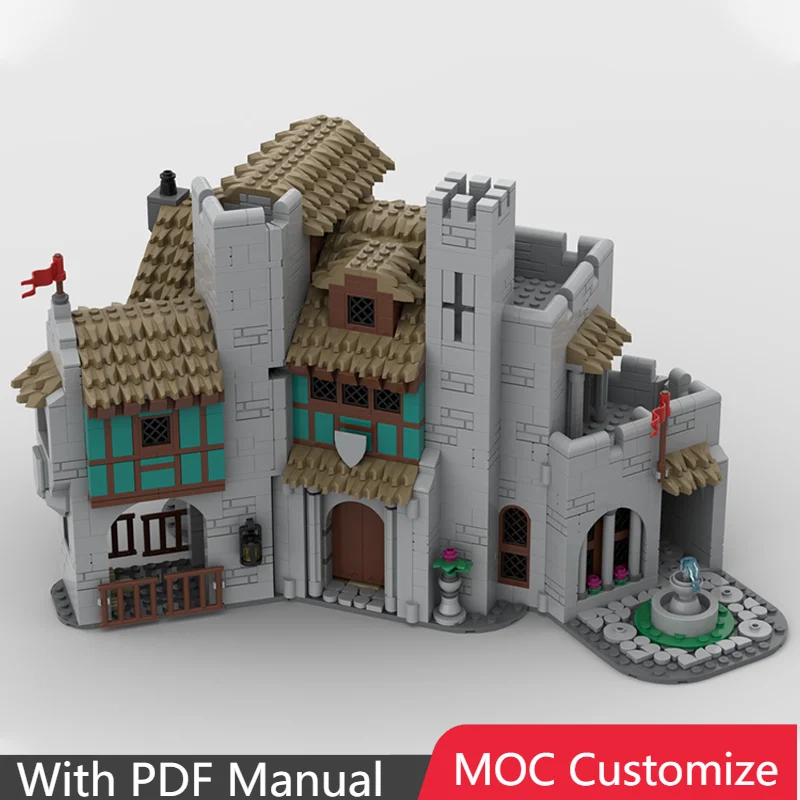 2046 шт. персонализированные MOC, средневековые роскошные строительные блоки для дома, модель для детей, обучающая игрушка «сделай сам», креативный набор кирпичей, подарок на фестиваль
2046 шт. персонализированные MOC, средневековые роскошные строительные блоки для дома, модель для детей, обучающая игрушка «сделай сам», креативный набор кирпичей, подарок на фестиваль