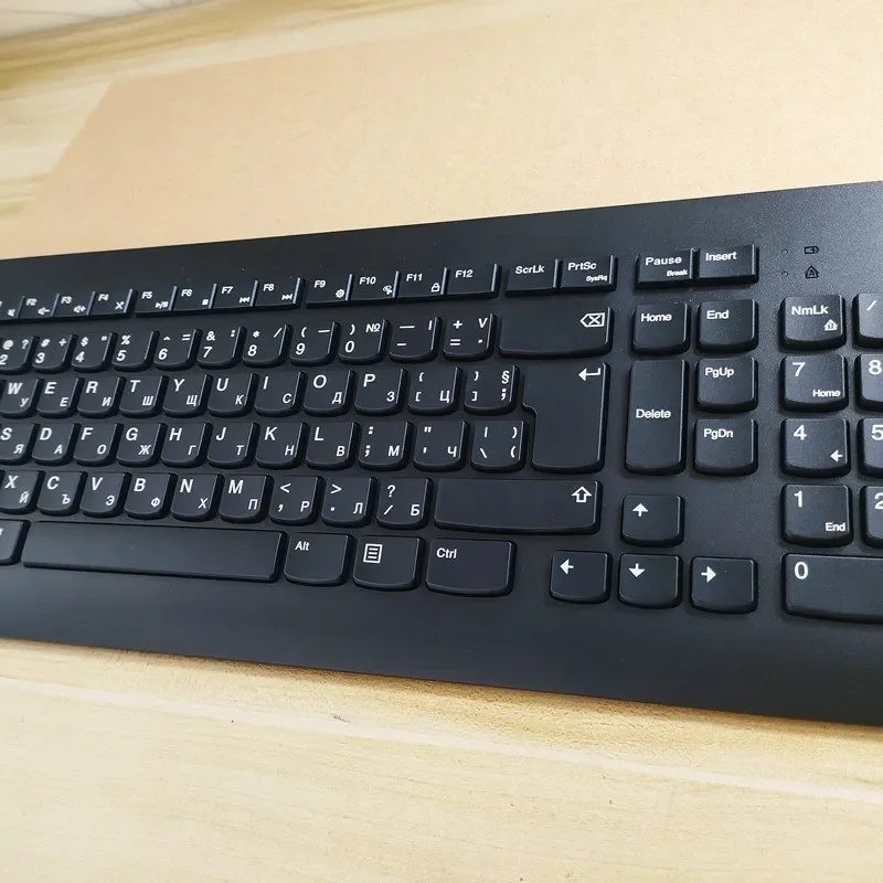 Bulgaria layout Black wireless keyboard and mouse set For Lenovo KBRFBU71
Bulgaria layout Black wireless keyboard and mouse set For Lenovo KBRFBU71