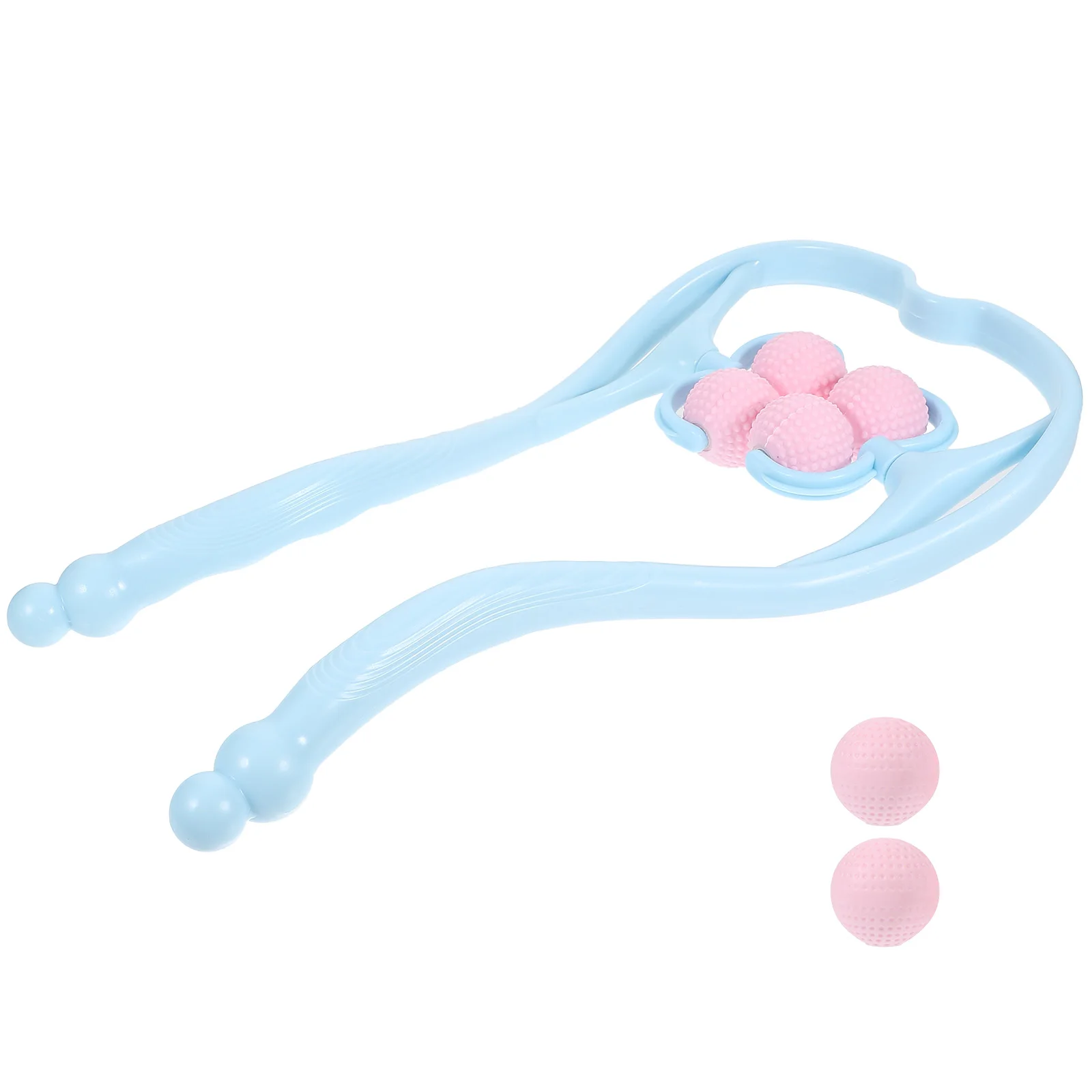 Manual Neck Roller Massager 6 Balls Pink Stress Reliever Shoulder Back Massage Tool Portable Deep Tissue Massager for Gift
Manual Neck Roller Massager 6 Balls Pink Stress Reliever Shoulder Back Massage Tool Portable Deep Tissue Massager for Gift