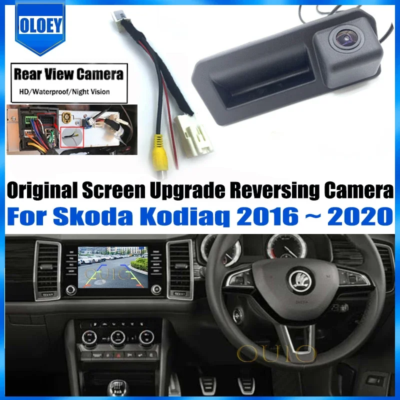 HD Car Rear View Backup Reverse Camera Original Car OEM Monitor For Skoda Kodiaq 2016 2017 2018 2019 2020
HD Car Rear View Backup Reverse Camera Original Car OEM Monitor For Skoda Kodiaq 2016 2017 2018 2019 2020