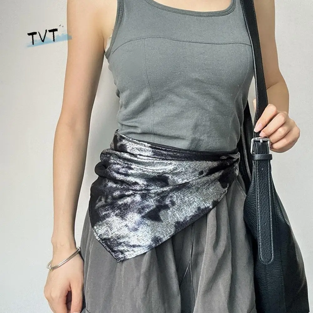 Y2K Liquid Silver Hair Scarf Hip Hop Soft Wrap Laser Color Hair Band Slender Scarf Headband Punk Bandana Girls
Y2K Liquid Silver Hair Scarf Hip Hop Soft Wrap Laser Color Hair Band Slender Scarf Headband Punk Bandana Girls