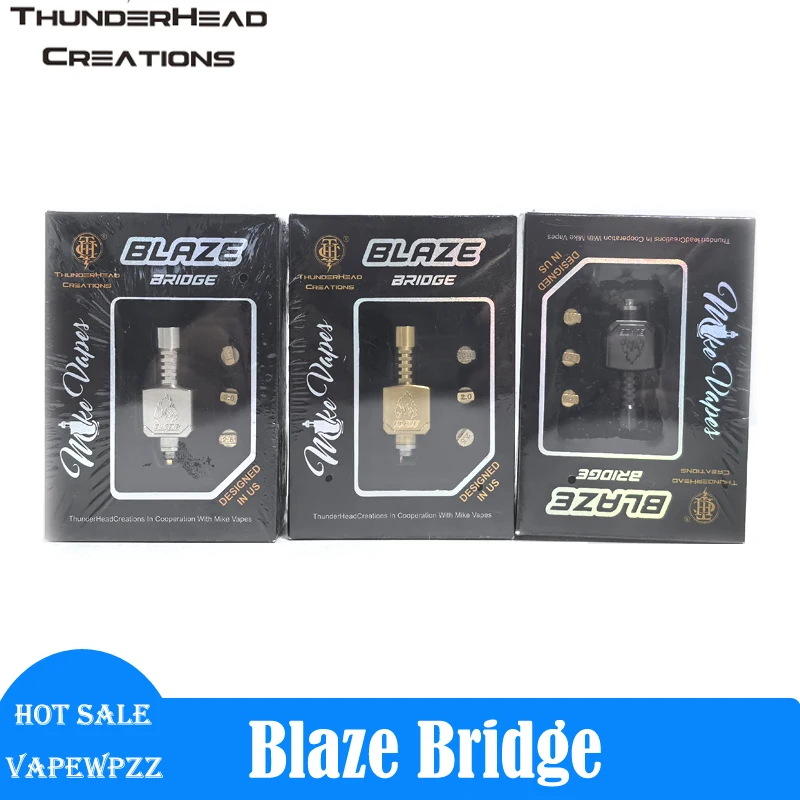 ThunderHead Creations Mike Vapes Blaze Bridge Single Coil Deck 3,0/2,5/2,0/1,2 мм 3D сотовая система воздушного потока для всех баков Boro
ThunderHead Creations Mike Vapes Blaze Bridge Single Coil Deck 3,0/2,5/2,0/1,2 мм 3D сотовая система воздушного потока для всех баков Boro