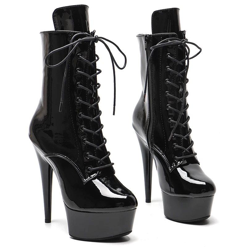 Leecabe 15CM/6inches patent Upper fashion for lady High Heel platform stripper heel Boots Pole Dance boot
Leecabe 15CM/6inches patent Upper fashion for lady High Heel platform stripper heel Boots Pole Dance boot