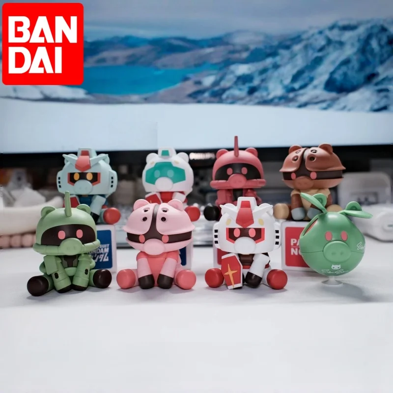 Bandai Mobile Suit Gundam Samsam Pig Nose Blind Box Collectible Figurine Trendy Play Desktop Ornament For Adult Collection
Bandai Mobile Suit Gundam Samsam Pig Nose Blind Box Collectible Figurine Trendy Play Desktop Ornament For Adult Collection