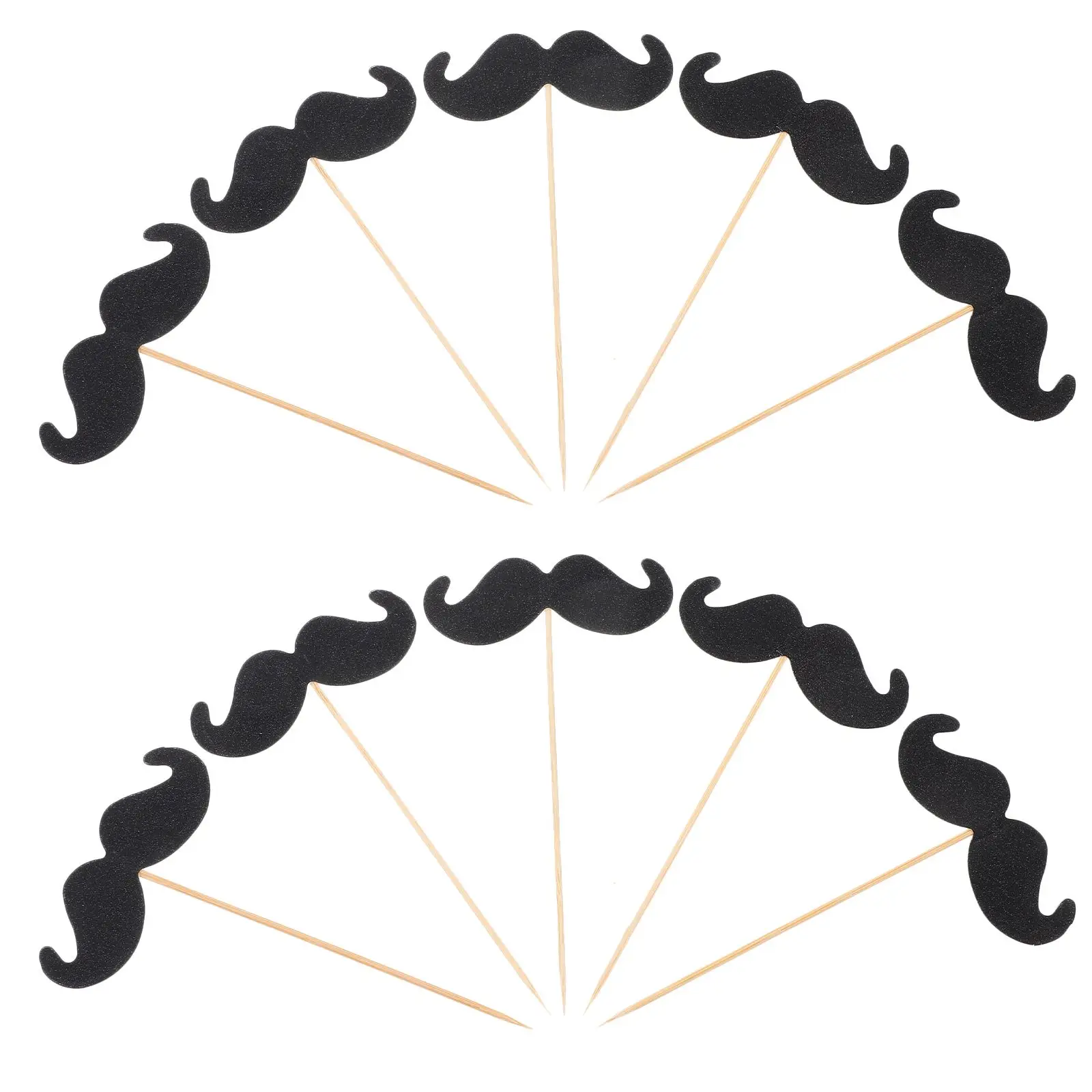 40 Pcs Dessert Decoration Cake Moustache Baking Picks Funny Topper Decorations Man
40 Pcs Dessert Decoration Cake Moustache Baking Picks Funny Topper Decorations Man