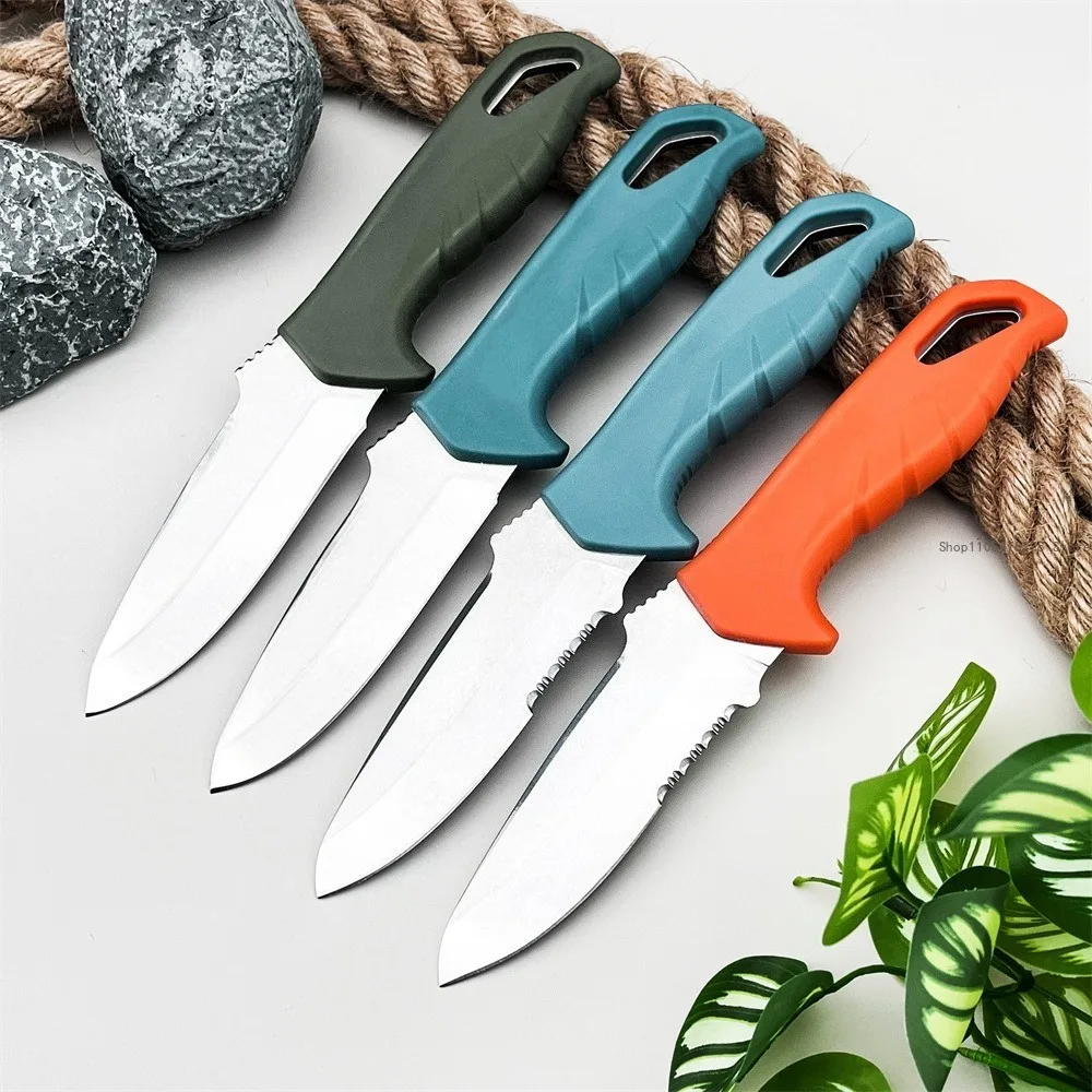 EDC Outdoor Hiking Practical Straight Knife D2 Fixed Blade Nylon Fiber Handle with Sheath Portable Camping Essential Tool Gift
EDC Outdoor Hiking Practical Straight Knife D2 Fixed Blade Nylon Fiber Handle with Sheath Portable Camping Essential Tool Gift