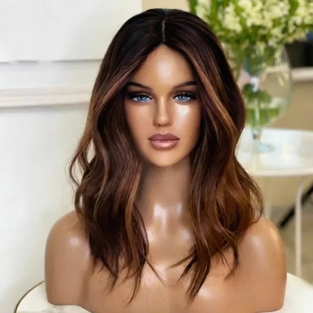 180Density Highlight Brown Body Wave 26" Long 5x5 Silk Base Jewish Human Hair BabyHair HD Lace European Hair Glueless Preplucked
180Density Highlight Brown Body Wave 26" Long 5x5 Silk Base Jewish Human Hair BabyHair HD Lace European Hair Glueless Preplucked