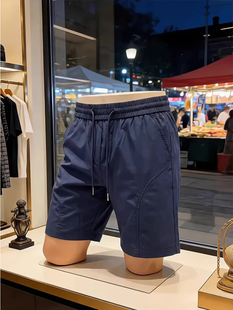 Quick Dry Ice Silk Shorts Men's Summer Outdoor Fitness Running Beach Five-Quarter Length Loose Fit Elastic Waistband Shorts
Quick Dry Ice Silk Shorts Men's Summer Outdoor Fitness Running Beach Five-Quarter Length Loose Fit Elastic Waistband Shorts