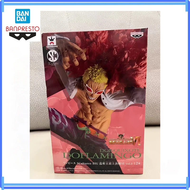 In Stock Original Genuine Banpresto One Piece 10Cm Donquixote Doflamingo Pvc Action Figurine Model Boxed Toys Gifts
In Stock Original Genuine Banpresto One Piece 10Cm Donquixote Doflamingo Pvc Action Figurine Model Boxed Toys Gifts