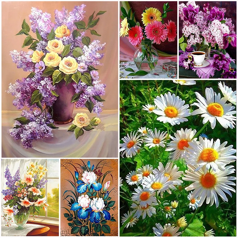 DIY 5D Diamond Painting Flower Diamond Cross Stitch Embroidery Mosaic Picture Full Round Rhinestone Kit DIY Home Decor
DIY 5D Diamond Painting Flower Diamond Cross Stitch Embroidery Mosaic Picture Full Round Rhinestone Kit DIY Home Decor