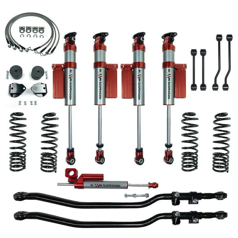ApolloDMAN Customized Nitrogen 4x4 Off Road Accessories Vehicle Shock Absorbers Suspension Lift Kit Wrangler Rubicon JL
ApolloDMAN Customized Nitrogen 4x4 Off Road Accessories Vehicle Shock Absorbers Suspension Lift Kit Wrangler Rubicon JL