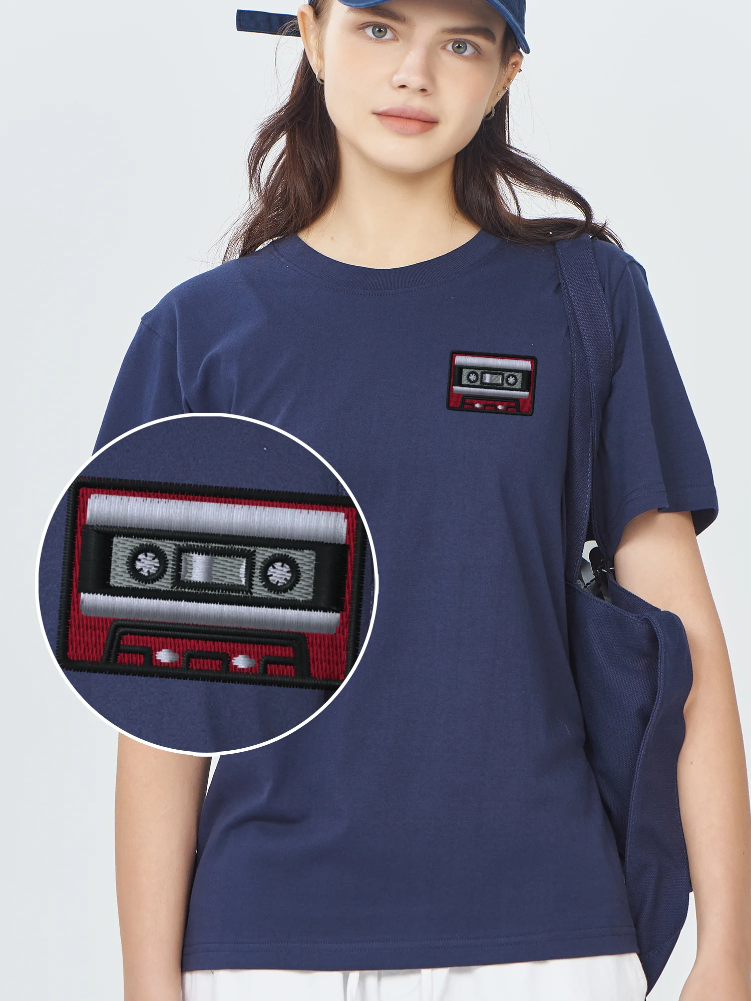 Mixtape Cassette Tops Футболка Музыкальная лента с вышивкой Футболка из 100% хлопка Футболки с вышивкой Симпатичная футболка большого размера Рубашка на заказ
Mixtape Cassette Tops Футболка Музыкальная лента с вышивкой Футболка из 100% хлопка Футболки с вышивкой Симпатичная футболка большого размера Рубашка на заказ