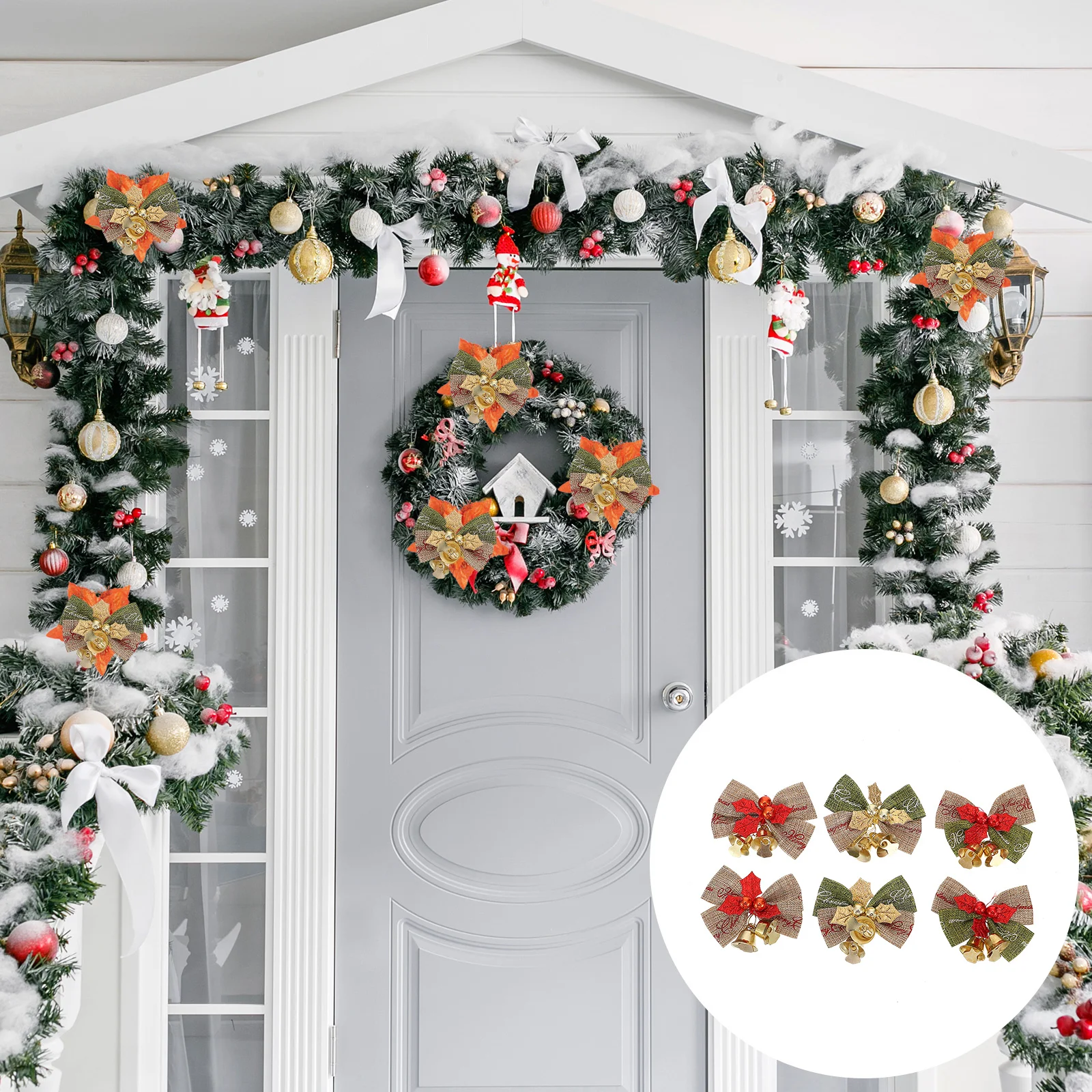 1Pcs Christmas Decorative Bow Exquisite Craftsmanship Xmas Tree Decor Bows Xmas Party Bow Adornment Elegant Design
1Pcs Christmas Decorative Bow Exquisite Craftsmanship Xmas Tree Decor Bows Xmas Party Bow Adornment Elegant Design