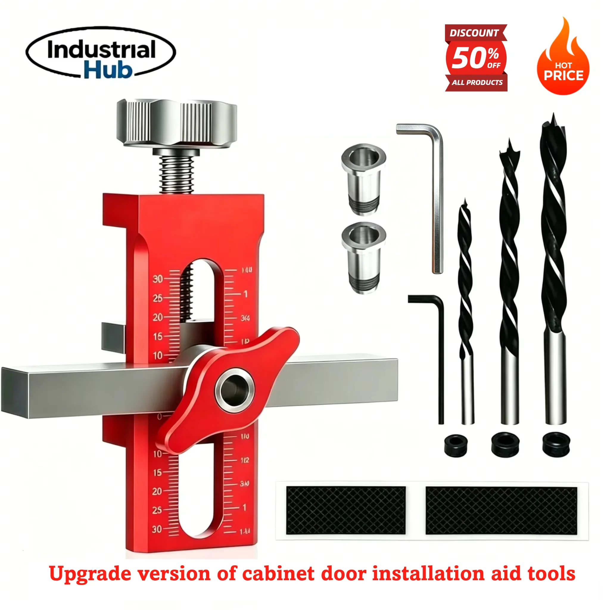 2 in 1 Cabinet Door Installation Positioner,6/8/10mm Rebounder Punched Mounting Jig Wardrobe Cabinet Door Panel Installation Jig
2 in 1 Cabinet Door Installation Positioner,6/8/10mm Rebounder Punched Mounting Jig Wardrobe Cabinet Door Panel Installation Jig