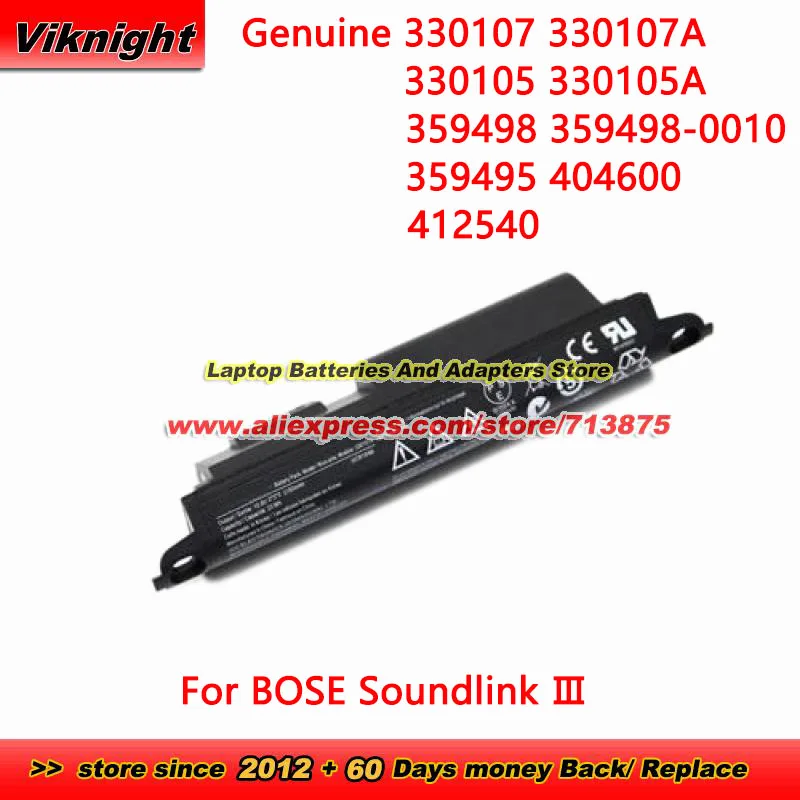 Оригинальный аккумулятор 330107 3 30105 359495 для Bose SoundLink III SoundLink 3 Bluetooth-динамик 358498 3 30105A 404600 412540 414255
Оригинальный аккумулятор 330107 3 30105 359495 для Bose SoundLink III SoundLink 3 Bluetooth-динамик 358498 3 30105A 404600 412540 414255